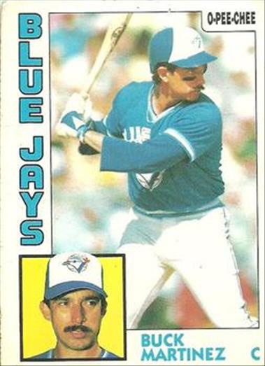 1984 O-Pee-Chee Baseball Cards 179     Buck Martinez